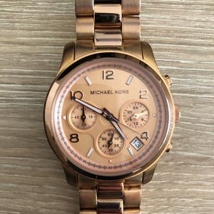 Michael Kors Rose Gold Watch
